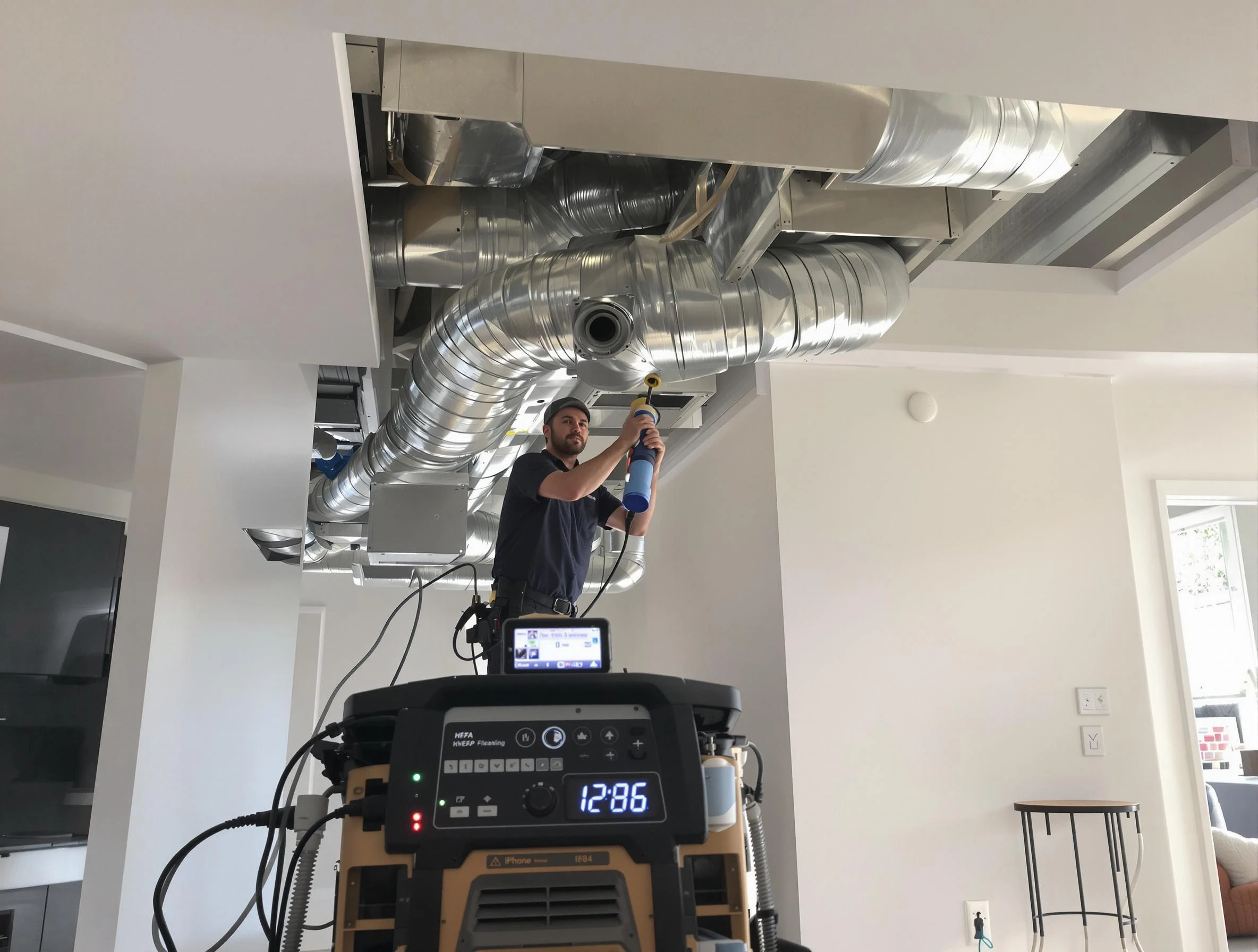 Advanced pure air duct cleaning by Meridian Air Duct Cleaning in Meridian